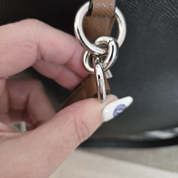 Coach Christie Carryall Bag Contrast Stitching,  F57488 - Picture 13 of 17